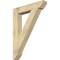 Ekena Millwork Traditional Slat Rough Sawn Bracket, Douglas Fir, 6"W x 36"D x 48"H BKT06X36X48TRA06RDF - alternate 1